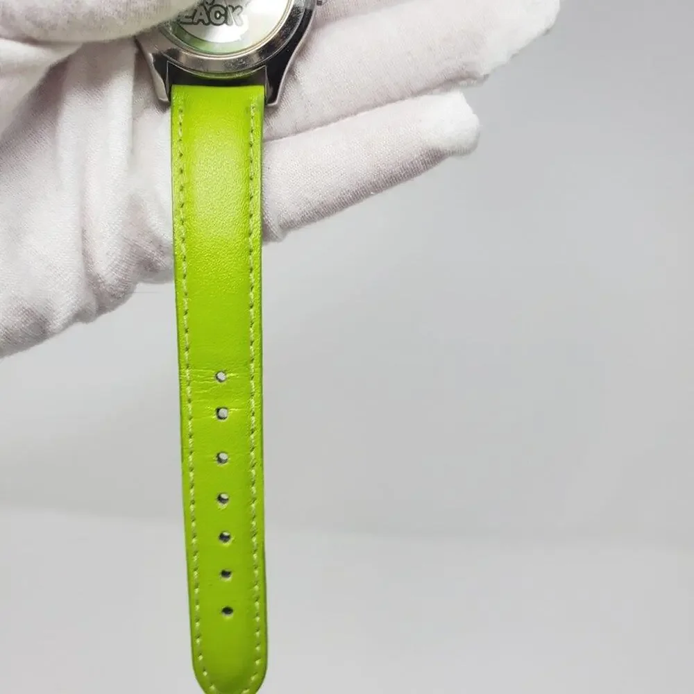 Disney Tinker Bell Green is the New Black Analog Watch